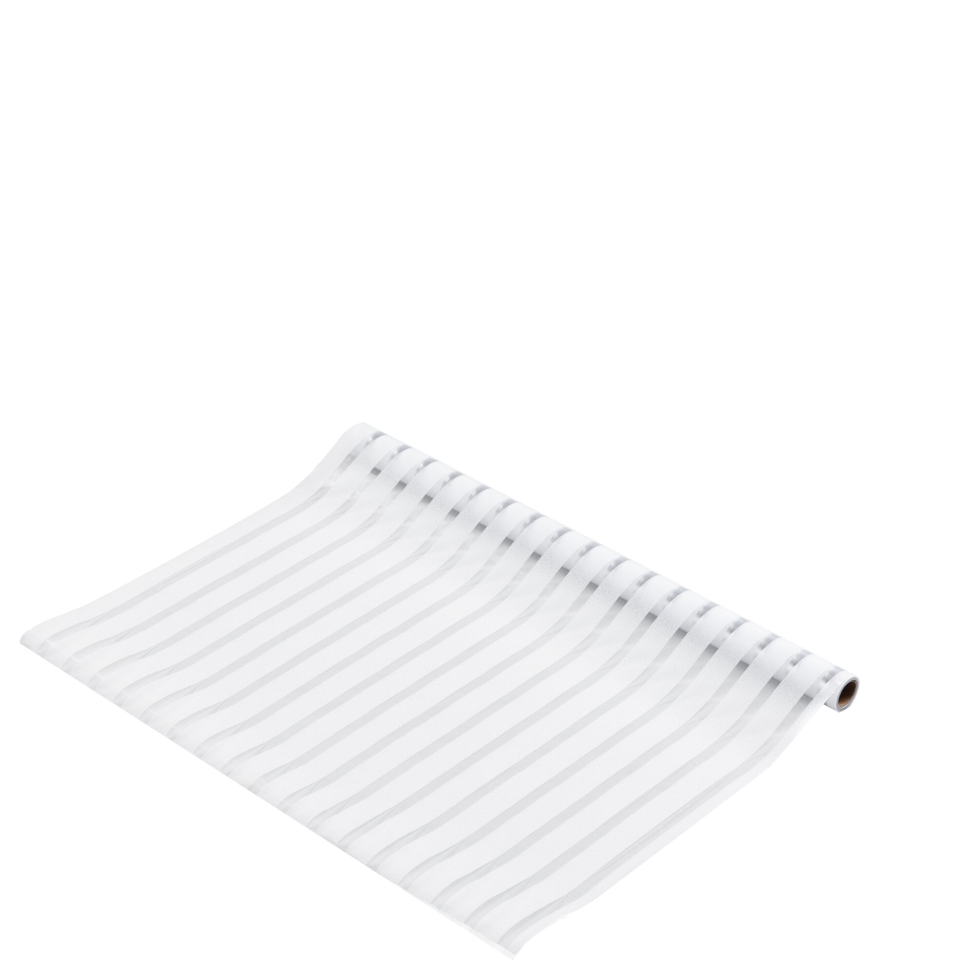 Folie statica protectie vizuala HTWF 167 Model cu dungi, casa.pro, 1m x 1m, PVC, alb efect opac