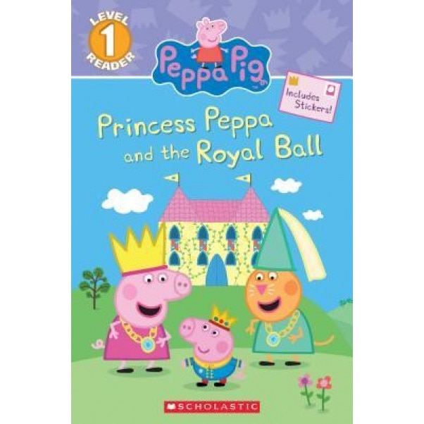 Princess Peppa and the Royal Ball (Peppa Pig: Level 1 Reader), Courtney Carbone (Author)