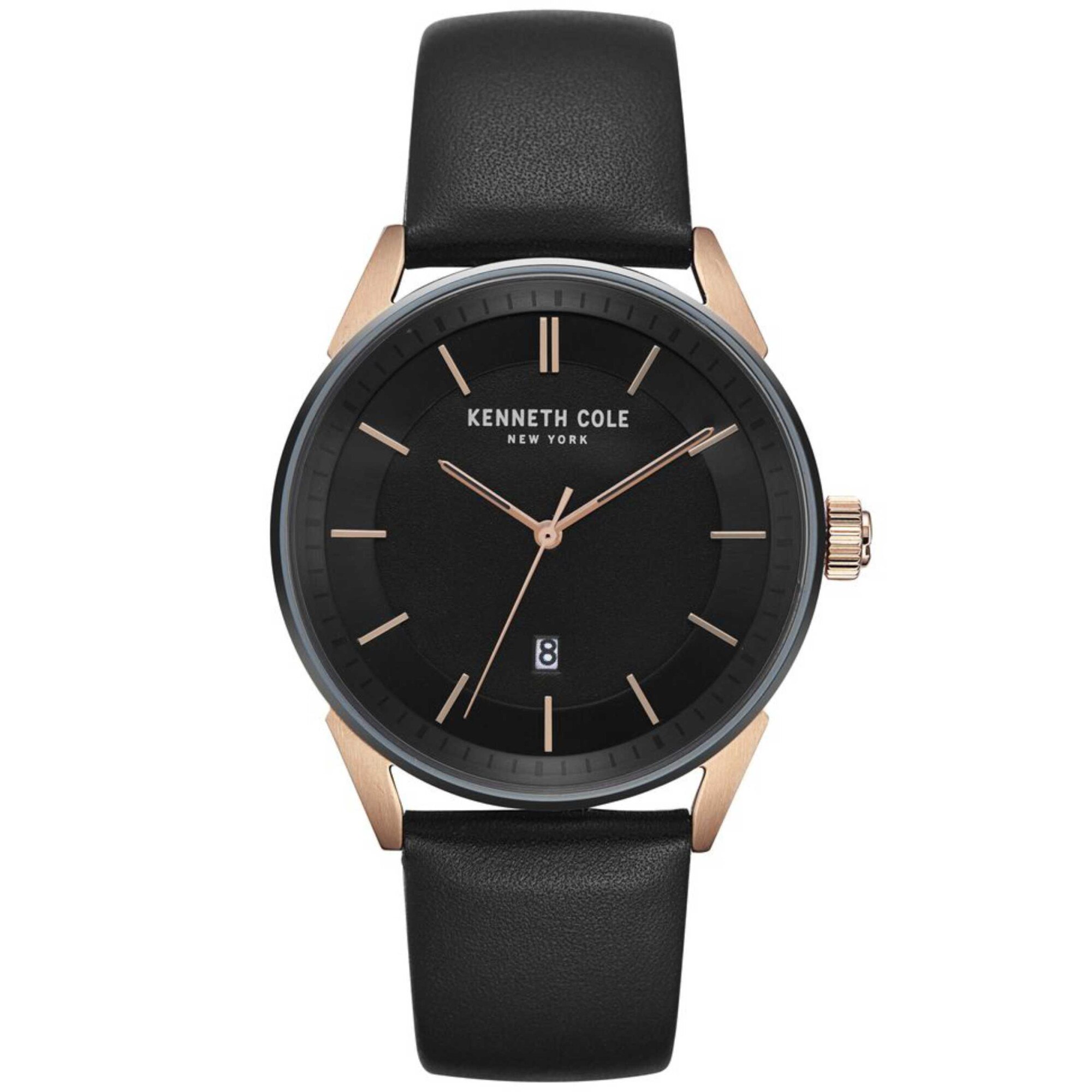 Ceas barbatesc Kenneth Cole NY Classic Black/Rose Gold KC50190004