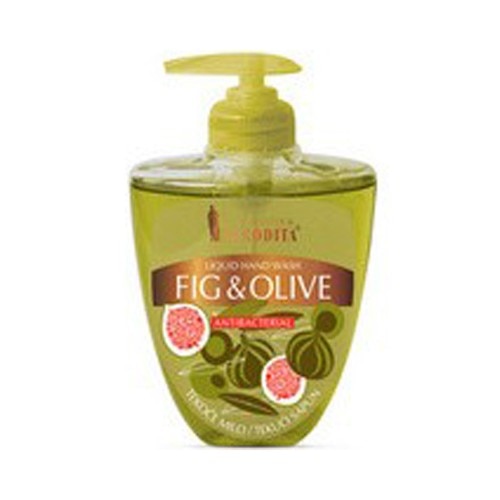 Sapun lichid antibacterian, Cosmetica Afrodita Fig & Olive, 300ml