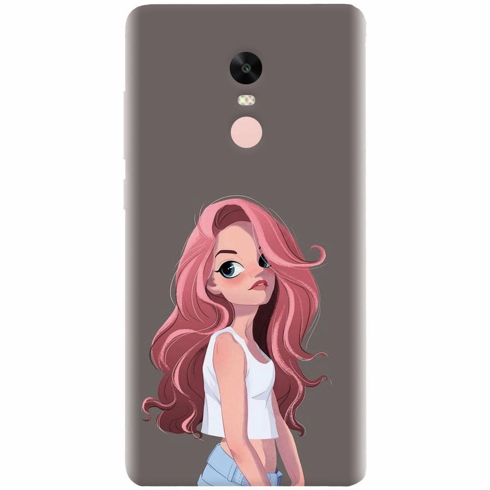 Husa silicon pentru Xiaomi Redmi Note 4X, Cute Girl