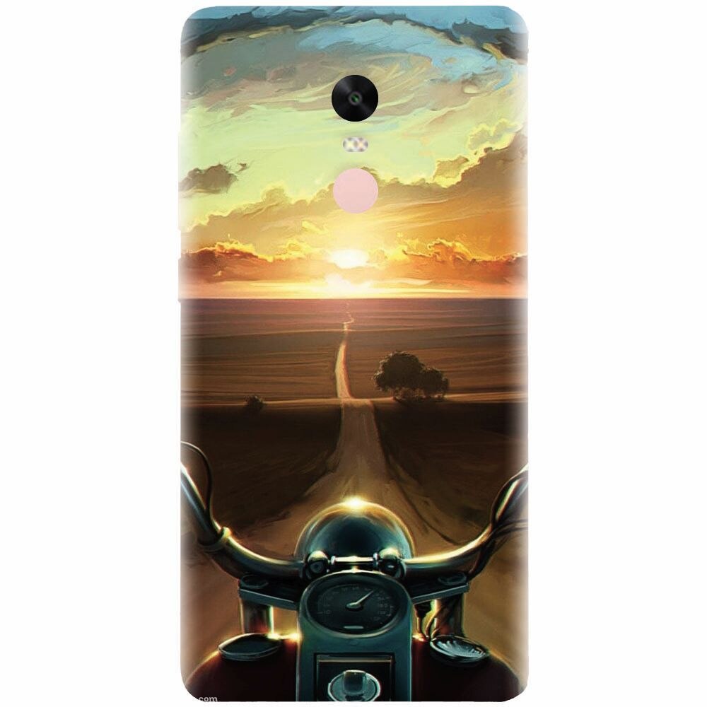 Husa silicon pentru Xiaomi Redmi Note 4X, Country Road