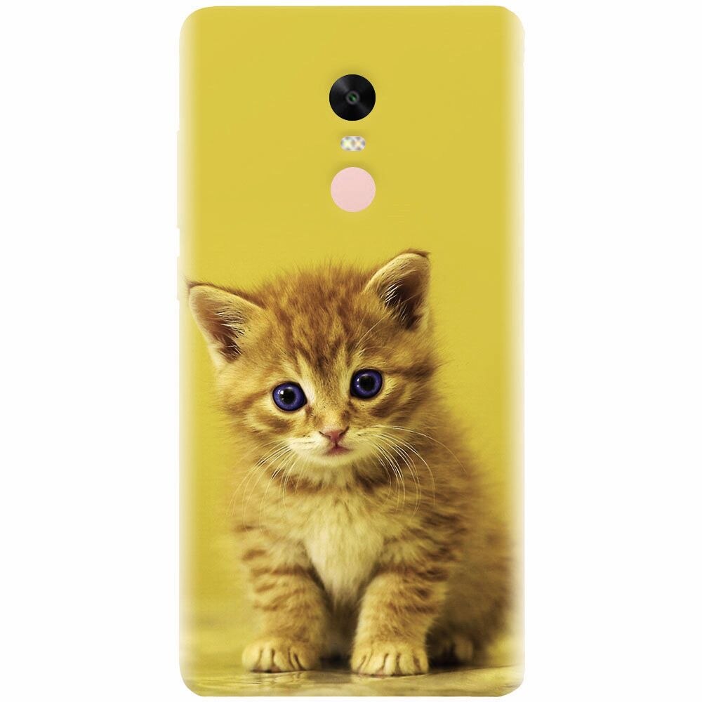 Husa silicon pentru Xiaomi Redmi Note 4, Baby Kitten