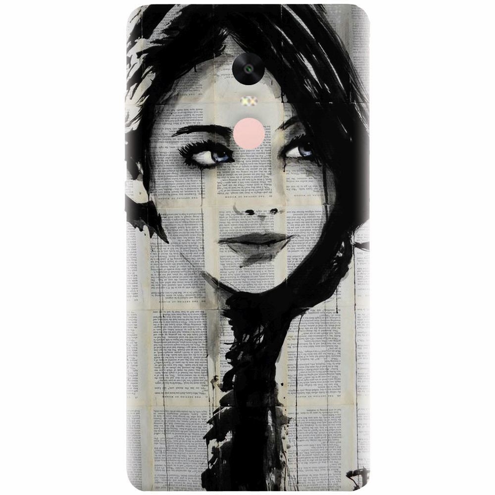 Husa silicon pentru Xiaomi Redmi Note 4X, Blue Eyes