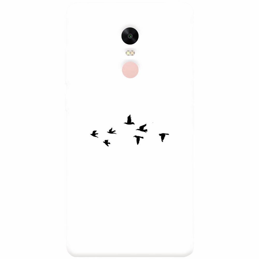 Husa silicon pentru Xiaomi Redmi Note 4X, Birds