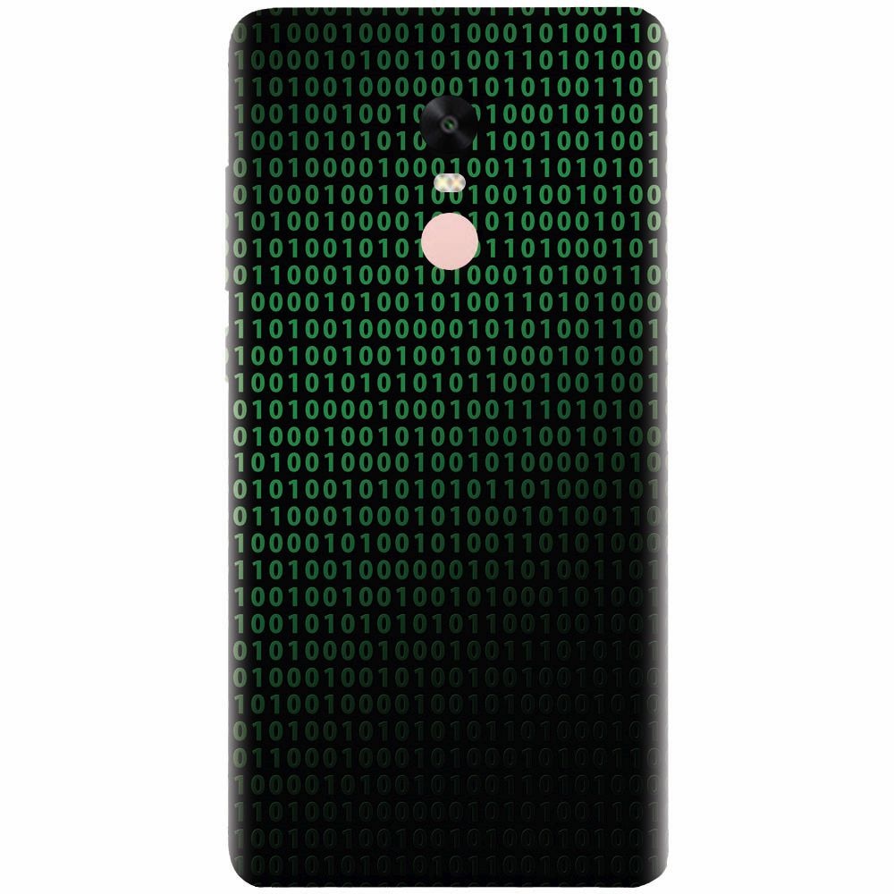 Husa silicon pentru Xiaomi Redmi Note 4X, Binary Code