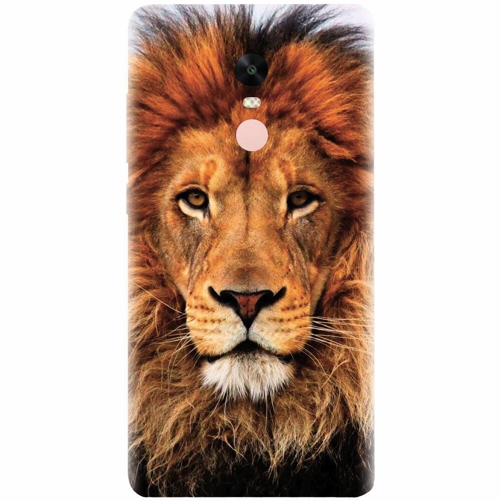 Husa silicon pentru Xiaomi Redmi Note 4, Colorful Lion4