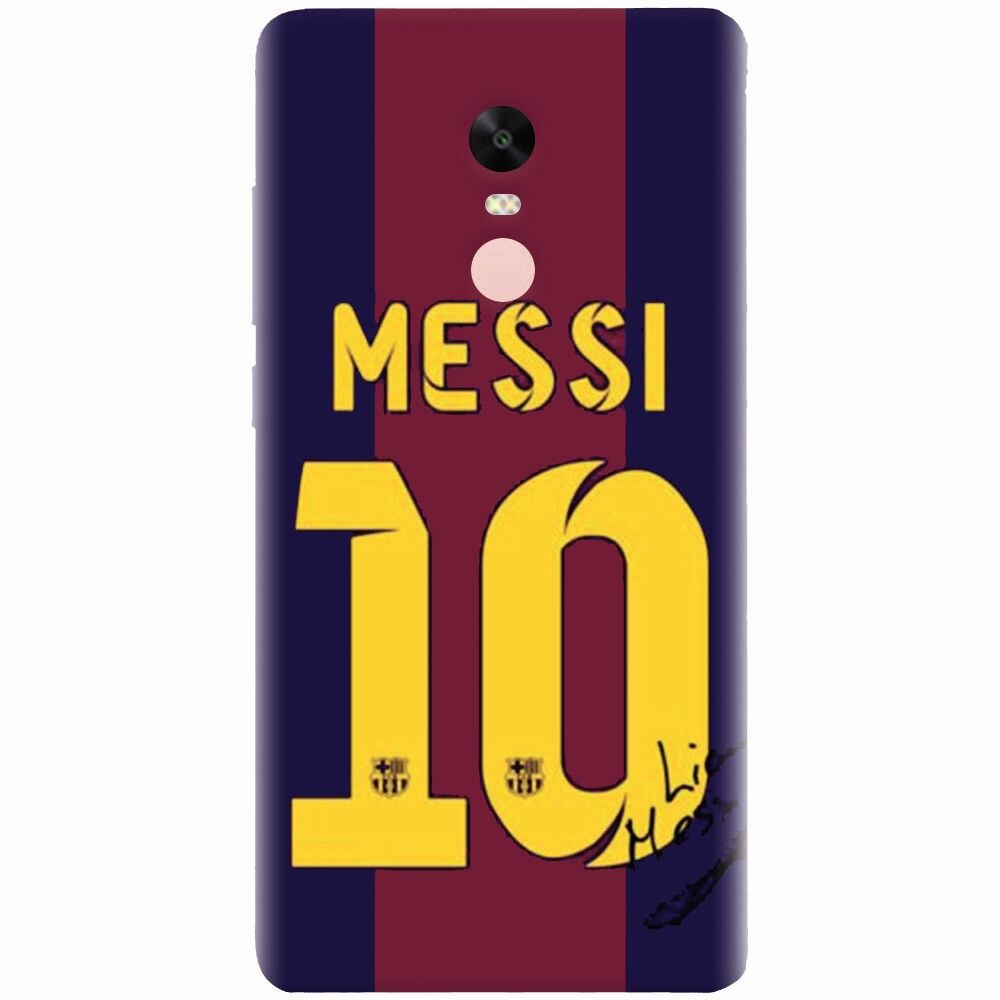 Husa silicon pentru Xiaomi Redmi Note 5A Prime, Messi 0