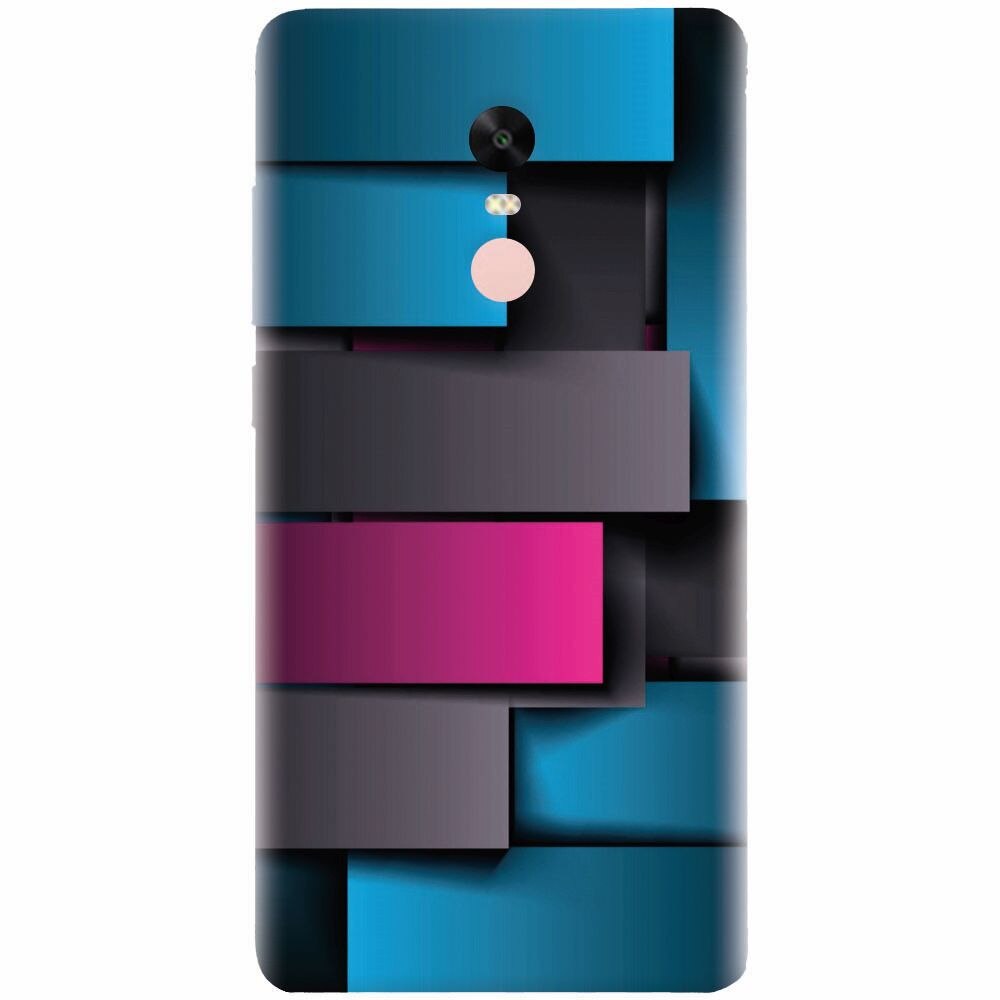 Husa silicon pentru Xiaomi Redmi Note 4X, Cool Abstract