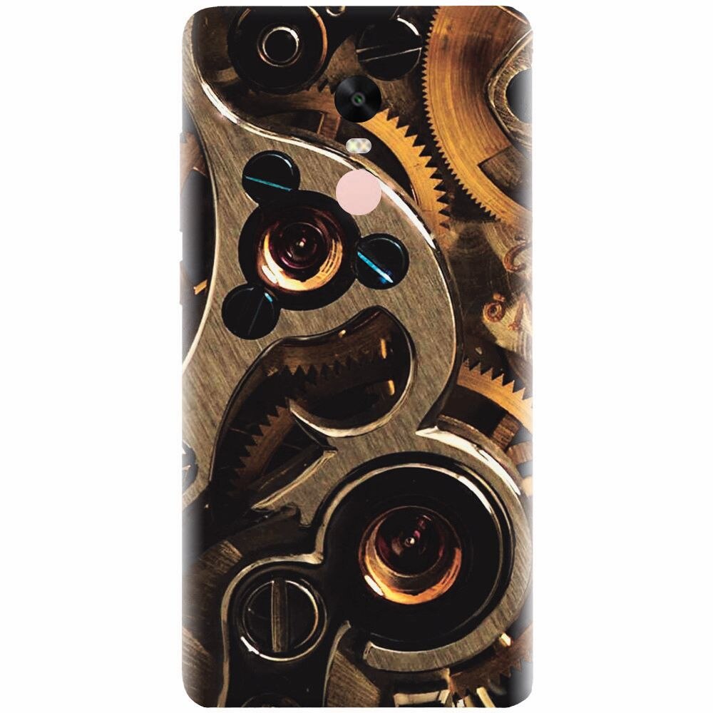 Husa silicon pentru Xiaomi Redmi Note 4X, Clock Mechanism