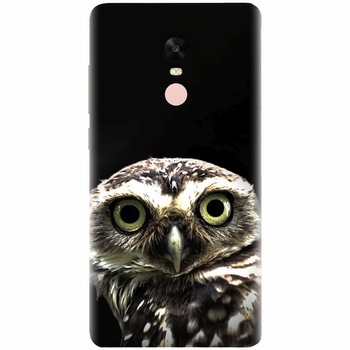 Husa silicon pentru Xiaomi Redmi Note 5A Prime, Owl In The Dark Husa silicon pentru Xiaomi Redmi Note 5A Prime, Owl In The Dark