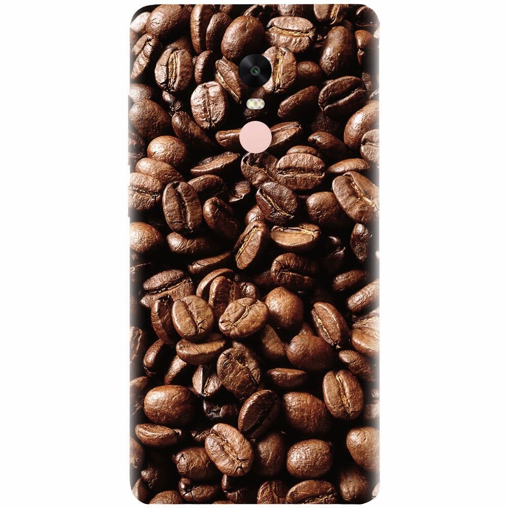Husa silicon pentru Xiaomi Redmi Note 4, Coffee Beans