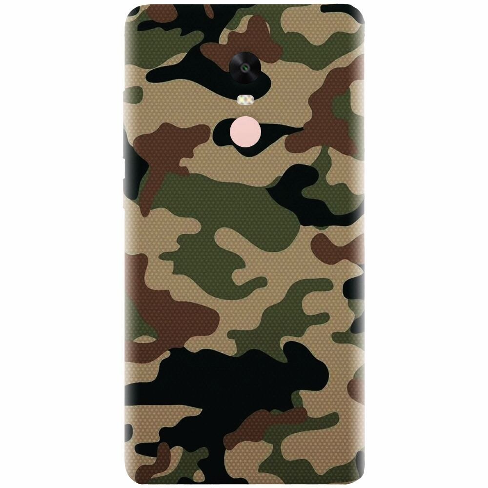 Husa silicon pentru Xiaomi Redmi Note 4X, Camuflaj