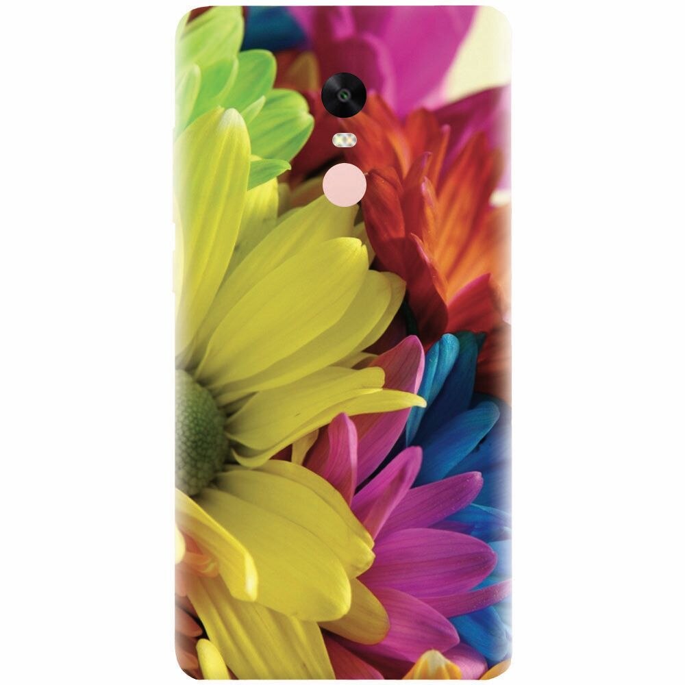 Husa silicon pentru Xiaomi Redmi Note 4X, Flower