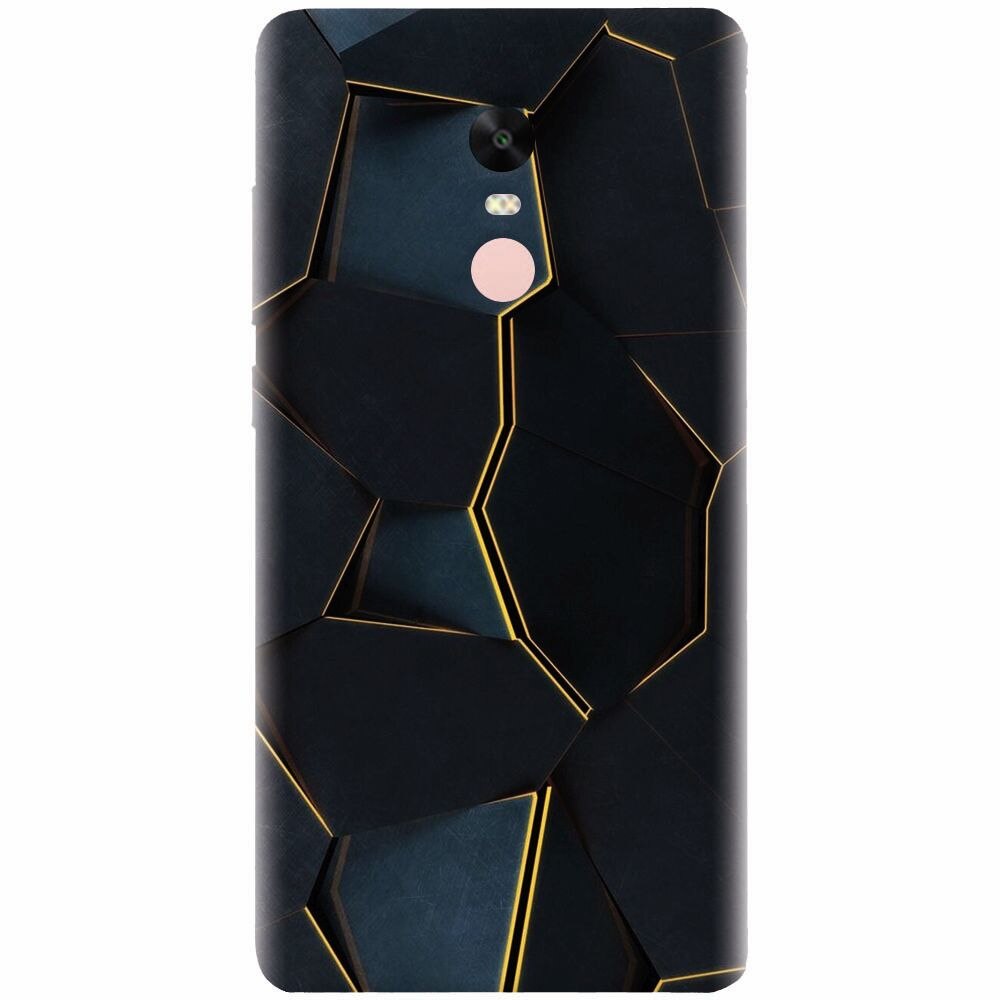 Husa silicon pentru Xiaomi Redmi Note 4X, Abstract Draw