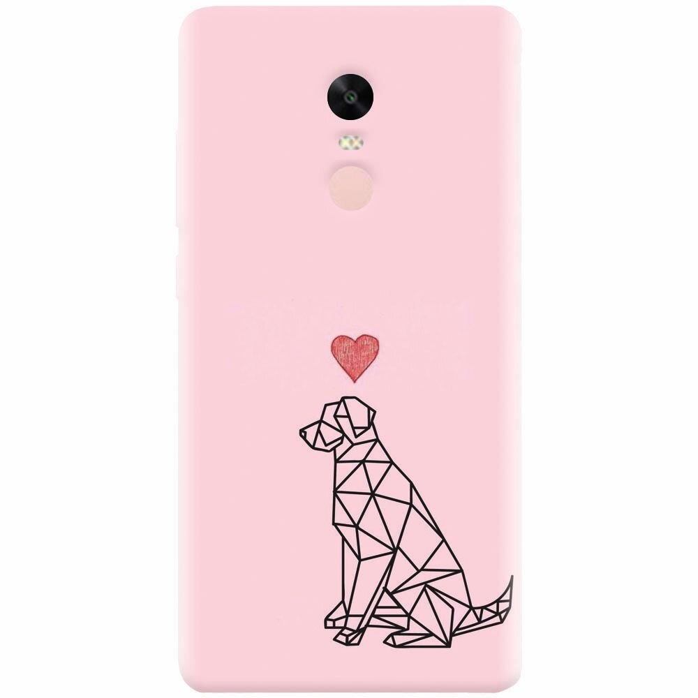 Husa silicon pentru Xiaomi Redmi Note 4X, Love Dog