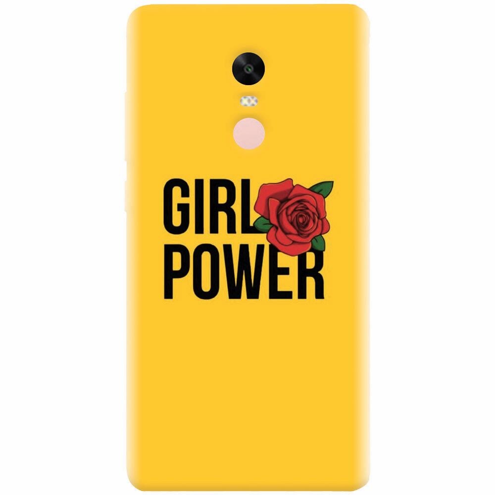 Husa silicon pentru Xiaomi Redmi Note 4X, Girl Power