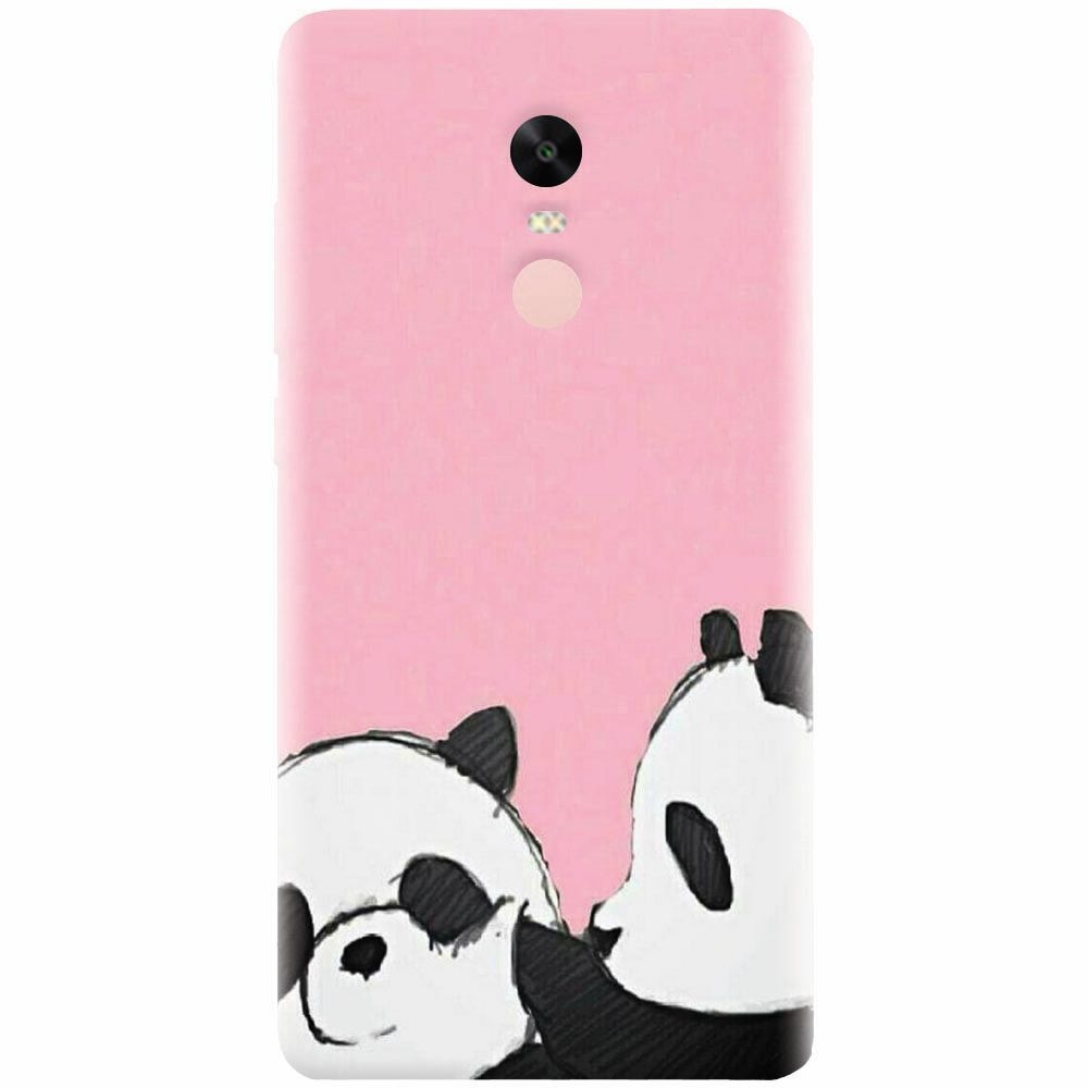 Husa silicon pentru Xiaomi Redmi Note 4X, Panda