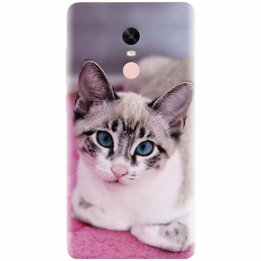 Husa silicon pentru Xiaomi Redmi Note 4X, Siamese Kitty