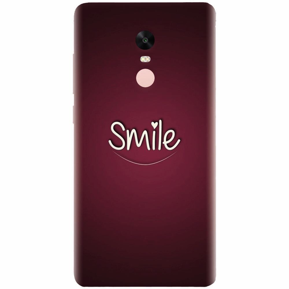 Husa silicon pentru Xiaomi Redmi Note 4, Smile Love