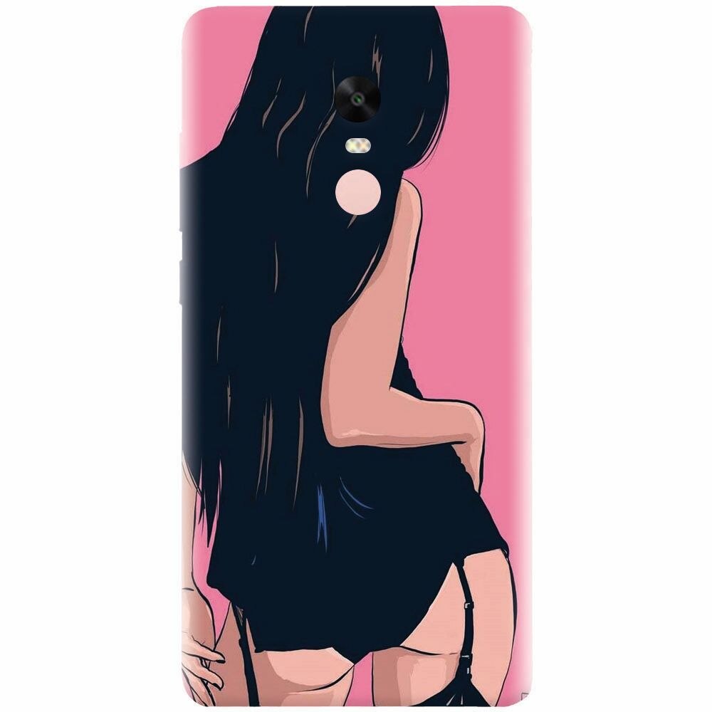 Husa silicon pentru Xiaomi Redmi Note 5A Prime, Girl With Long Hair