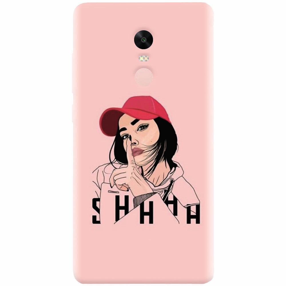 Husa silicon pentru Xiaomi Redmi Note 5A Prime, Shhh