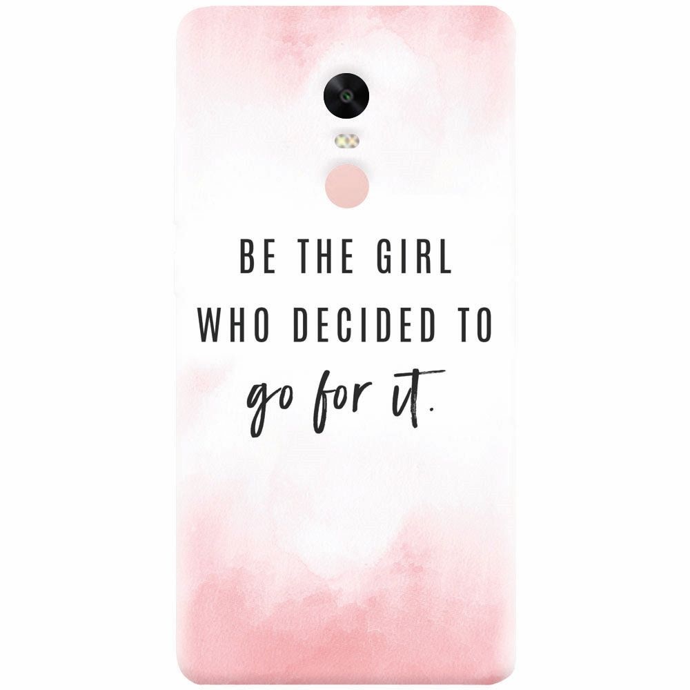 Husa silicon pentru Xiaomi Redmi Note 4X, Quotes Pink