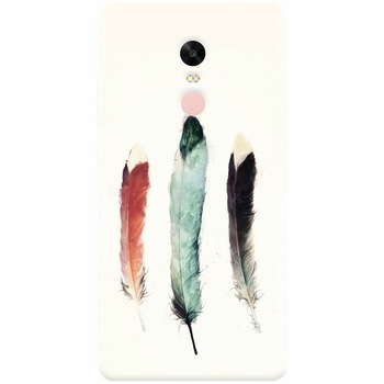 Husa silicon pentru Xiaomi Redmi Note 5A Prime, Three Feathers Husa silicon pentru Xiaomi Redmi Note 5A Prime, Three Feathers