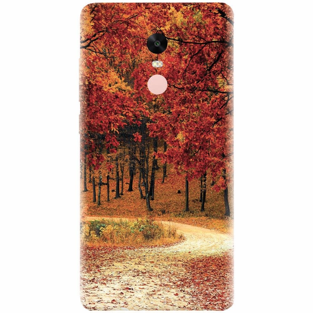 Husa silicon pentru Xiaomi Redmi Note 4X, Autumn