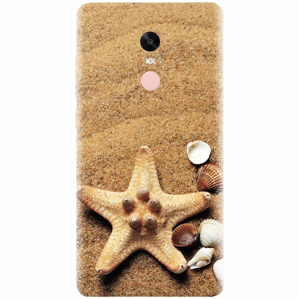 Husa silicon pentru Xiaomi Redmi Note 4X, Sea Shells