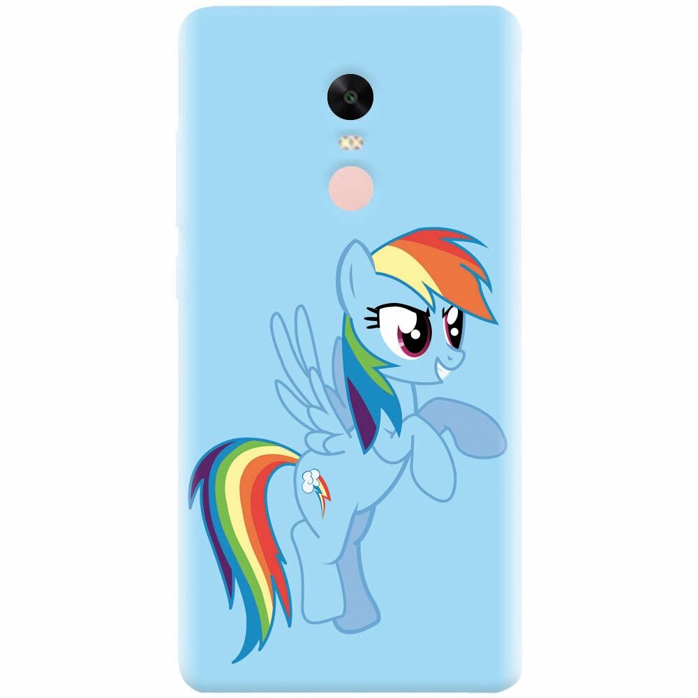 Husa silicon pentru Xiaomi Redmi Note 5A Prime, Rainbow Dash