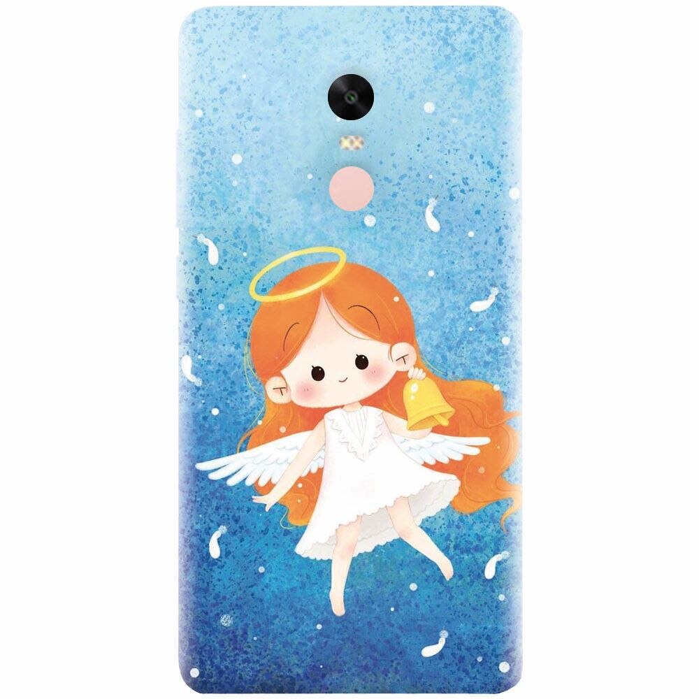 Husa silicon pentru Xiaomi Redmi Note 4, Cute Angel