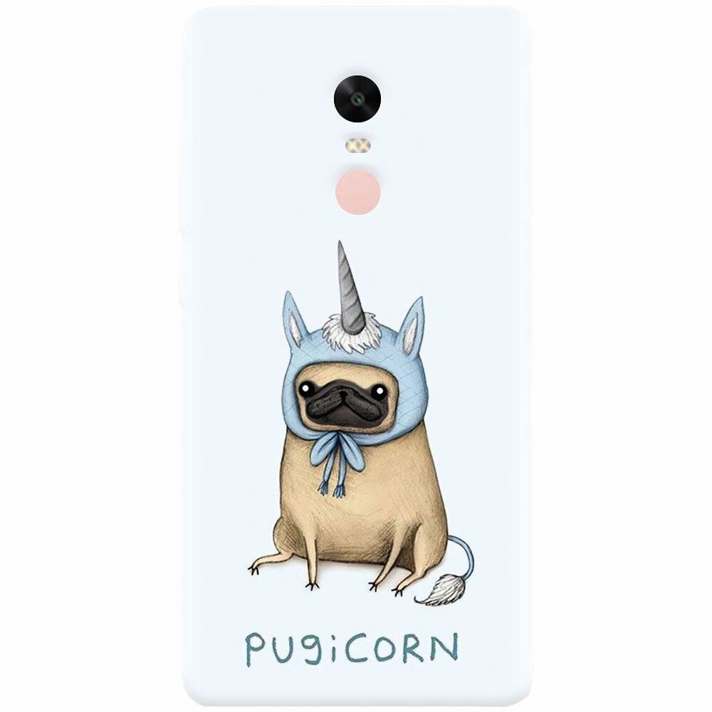 Husa silicon pentru Xiaomi Redmi Note 4X, Pugicorn