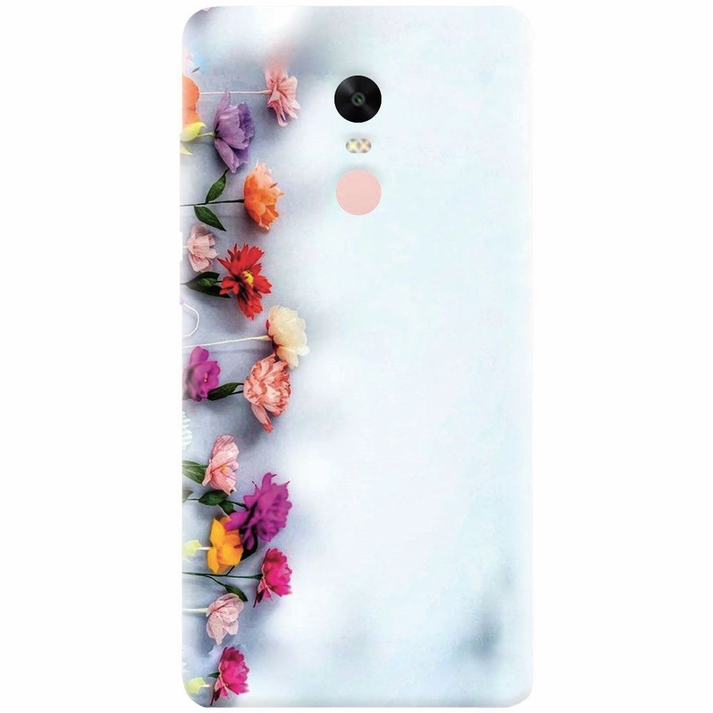 Husa silicon pentru Xiaomi Redmi Note 4X, Flowers