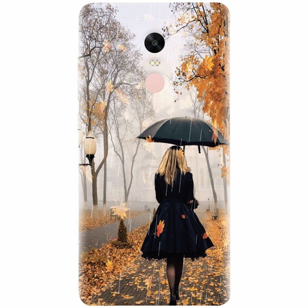 Husa silicon pentru Xiaomi Redmi Note 4X, Autum