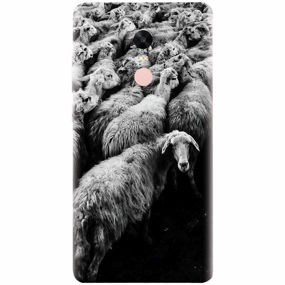 Husa silicon pentru Xiaomi Redmi Note 4X, Sheep