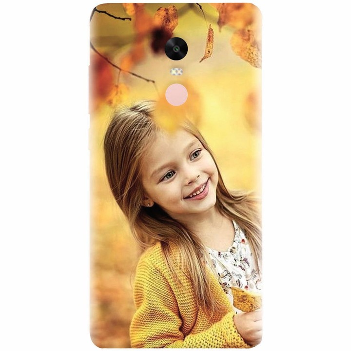 Персонализиран силиконов кейс за Xiaomi Redmi Note 4, Персонализиран