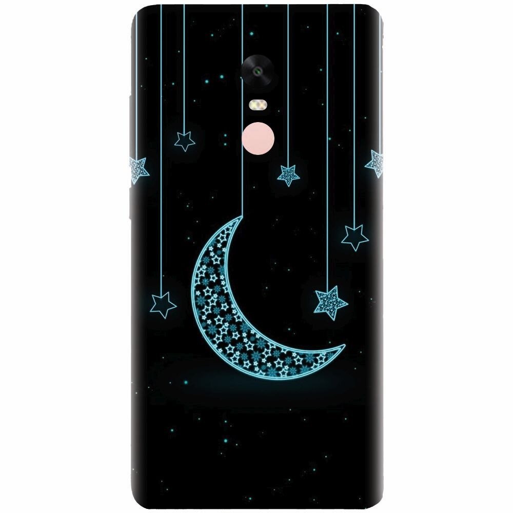 Husa silicon pentru Xiaomi Redmi Note 4X, Moon
