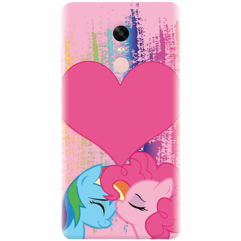 Husa silicon pentru Xiaomi Redmi Note 4, Pinkie Kiss