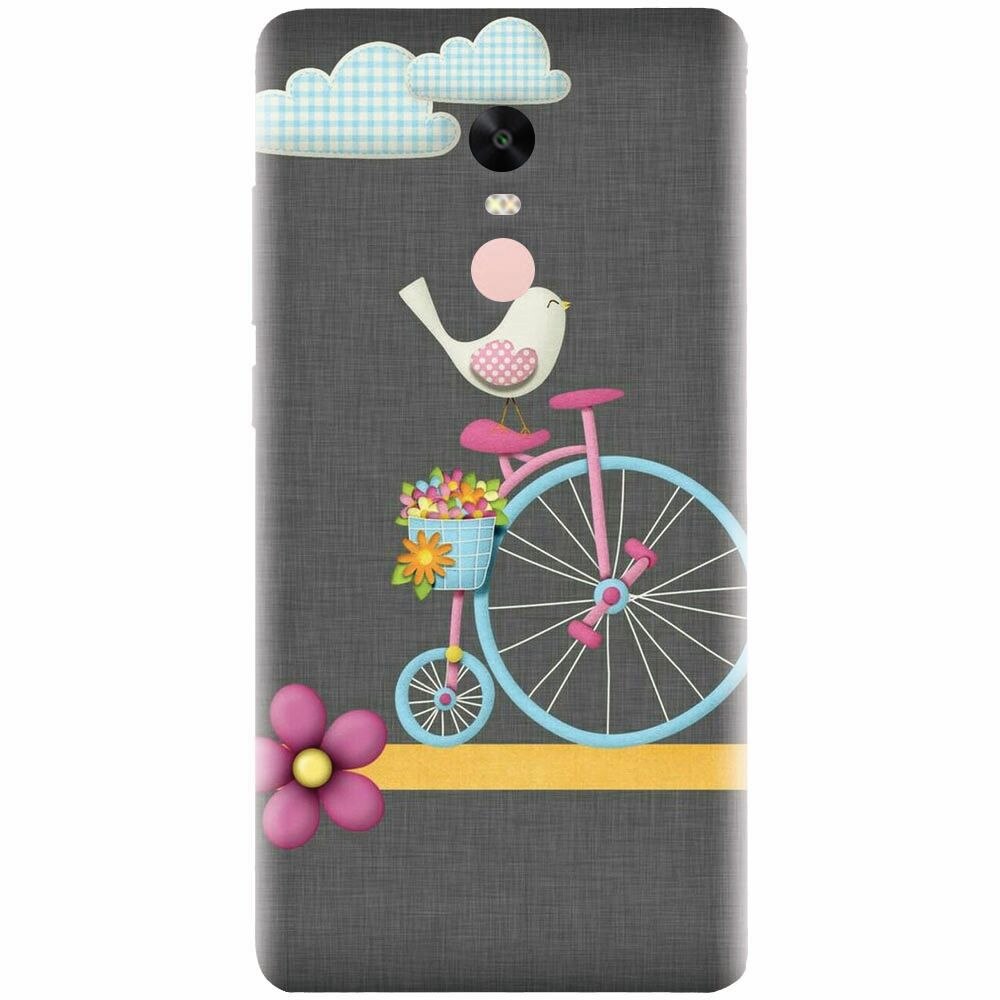 Husa silicon pentru Xiaomi Redmi Note 4X, Bird