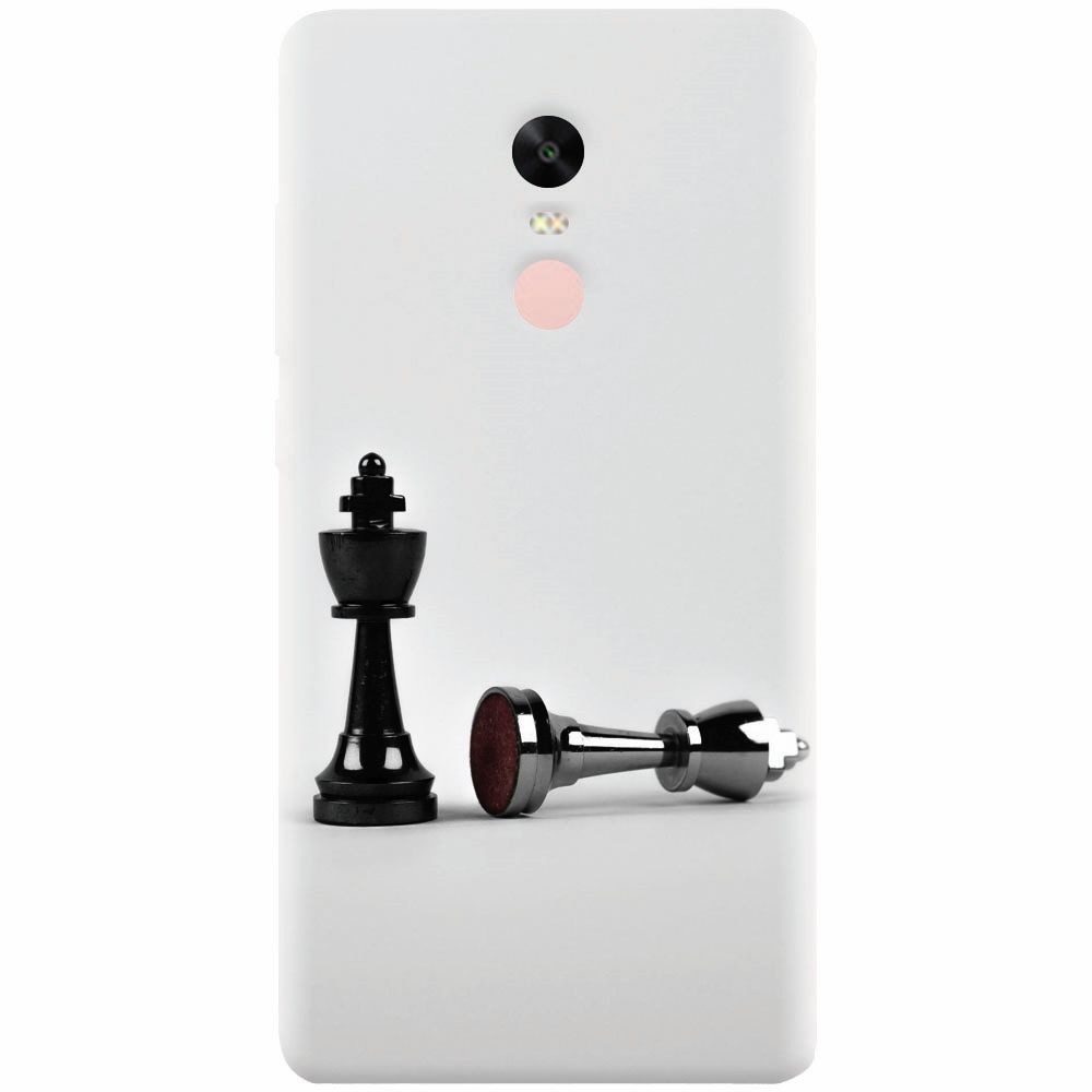 Husa silicon pentru Xiaomi Redmi Note 4, Chess