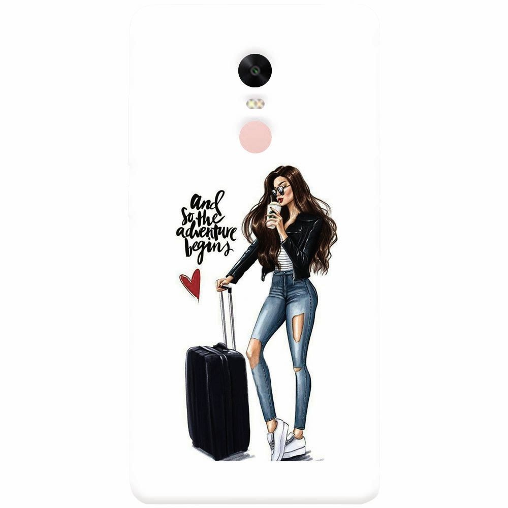 Husa silicon pentru Xiaomi Redmi Note 4X, And So The Adventure Begins