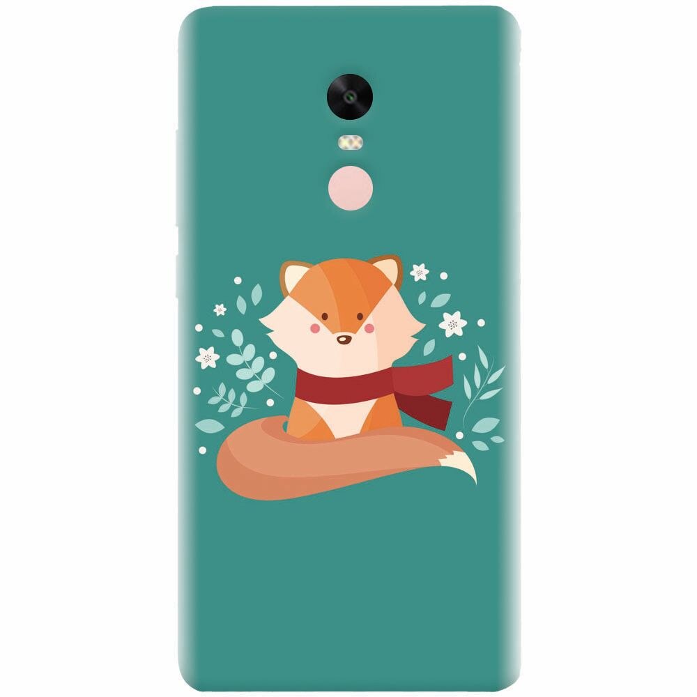 Husa silicon pentru Xiaomi Redmi Note 4X, Winter Fox