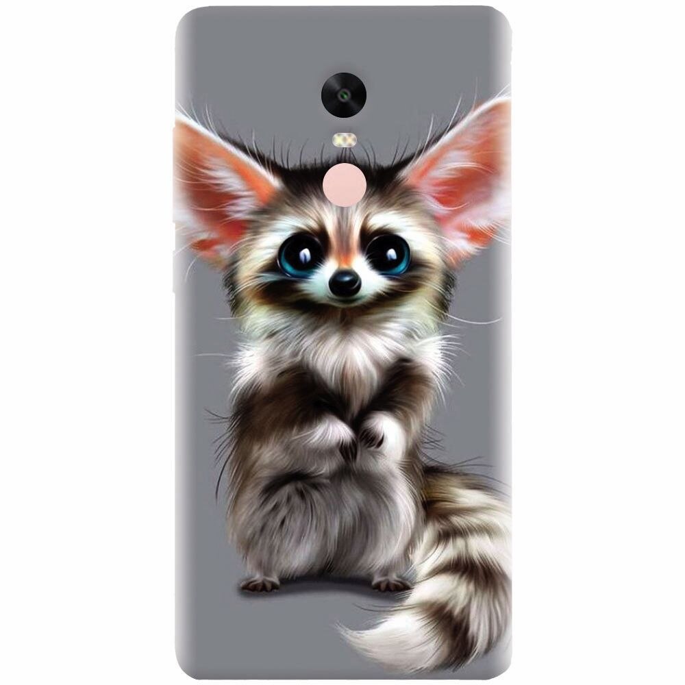 Husa silicon pentru Xiaomi Redmi Note 4, Cute Animal 001