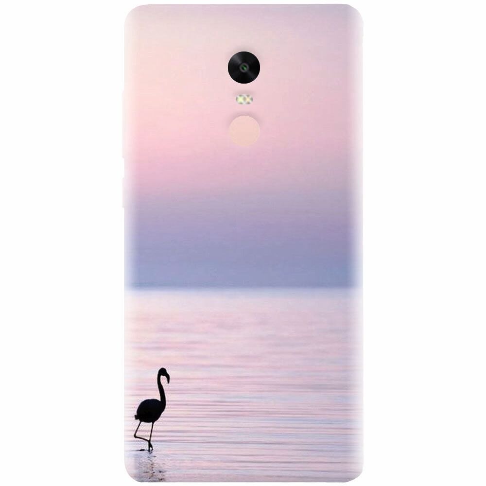Husa silicon pentru Xiaomi Redmi Note 4X, Flaminsgo Sunset