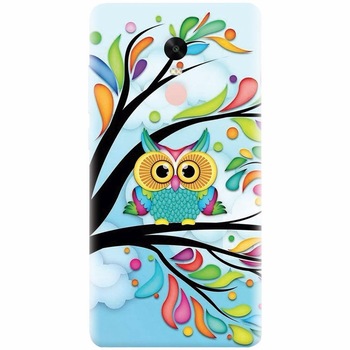 Husa silicon pentru Xiaomi Redmi Note 5A Prime, Owl 101 Husa silicon pentru Xiaomi Redmi Note 5A Prime, Owl 101
