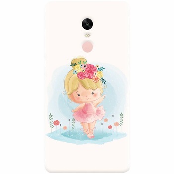 Husa silicon pentru Xiaomi Redmi Note 4X, Balerina Husa silicon pentru Xiaomi Redmi Note 4X, Balerina