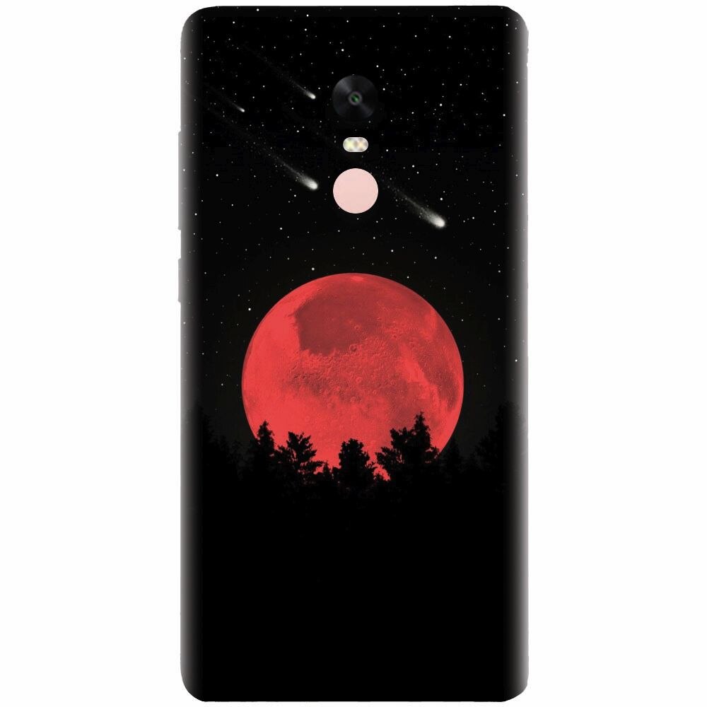Husa silicon pentru Xiaomi Redmi Note 5A Prime, Blood Moon