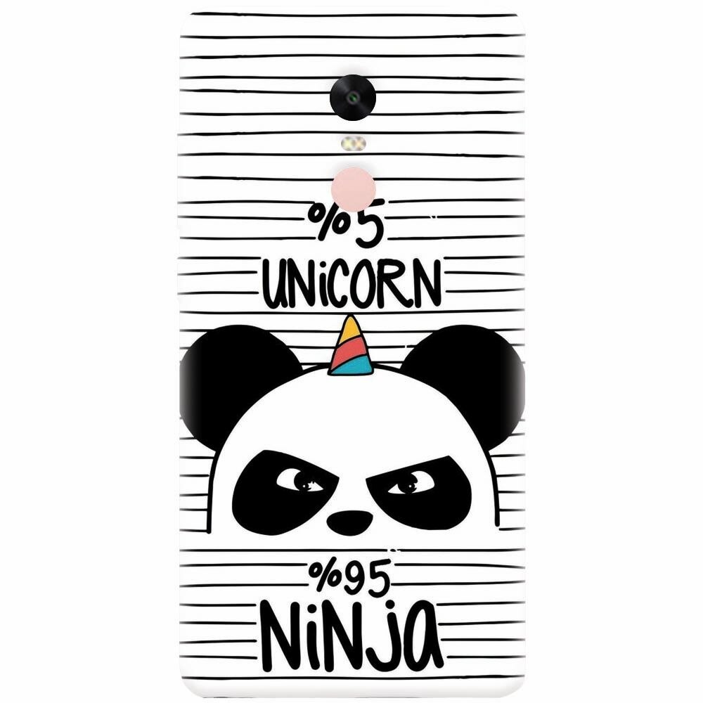 Husa silicon pentru Xiaomi Redmi Note 4X, Unicorn Ninja