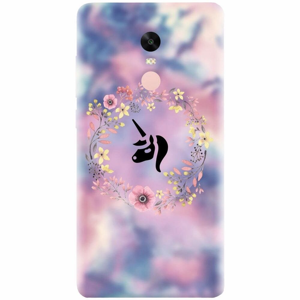 Husa silicon pentru Xiaomi Redmi Note 4X, Unicorn Icon